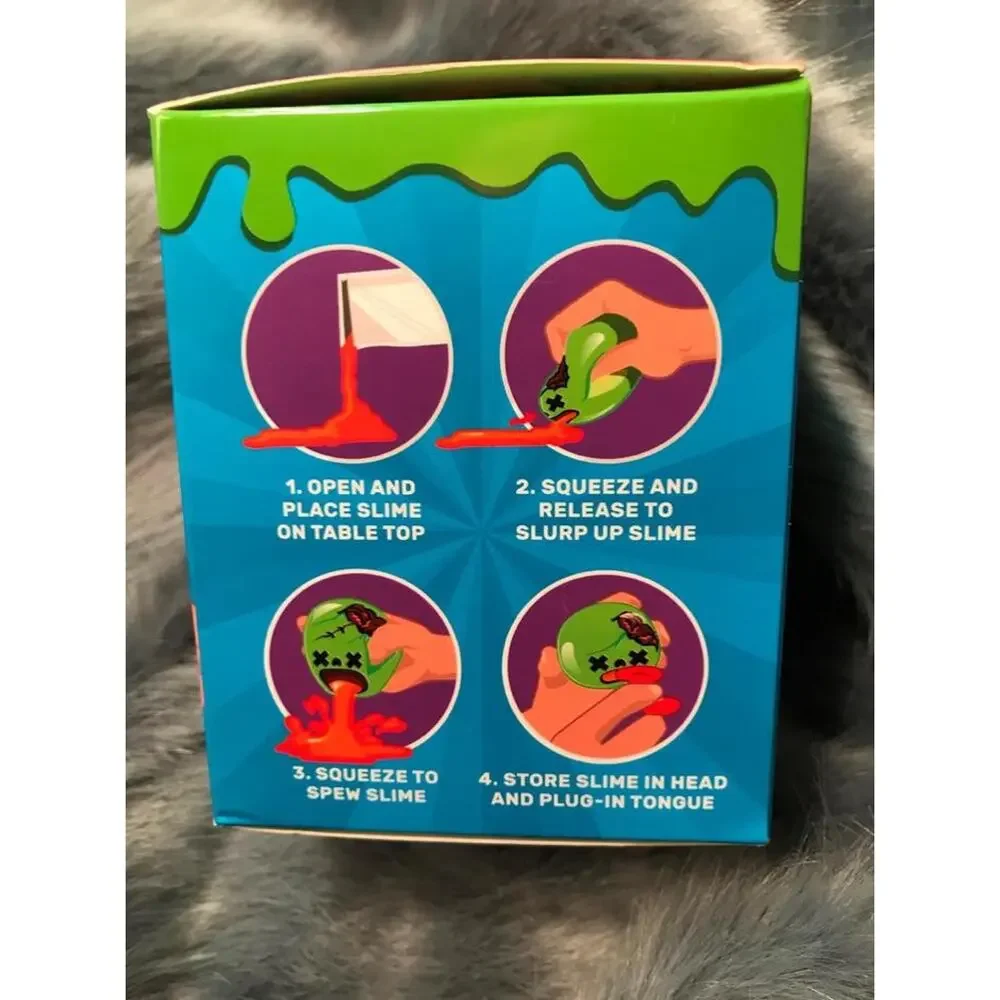 Slime Ups Barf Squishy Eyeball Isaac Sensory Toy Squeeze Ball Rare HTF NIB!